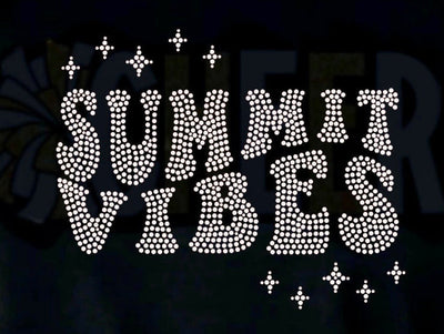 SUMMIT VIBES RHINESTONE TRANSFER