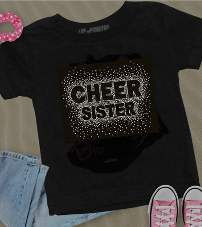 CHEER SISTER AB RHINESTONES BURST TRANSFER