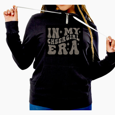 IN MY CHEERGIRL ERA AB RHINESTONE TRANSFER