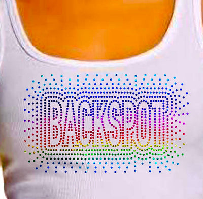 BACKSPOT SPANGLE HOLOGRAPHIC VINYL TRANSFER