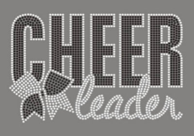 CHEERLEADER RHINESTONE TRANSFERS