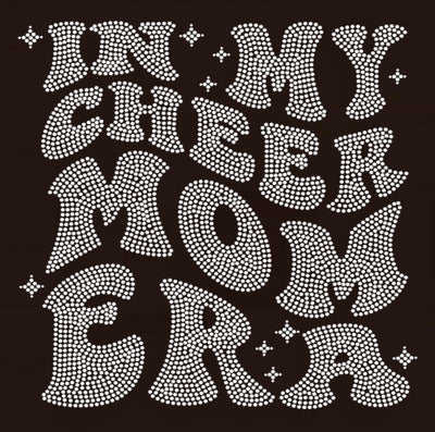 IN MY CHEER MOM ERA AB RHINESTONE TRANSFER