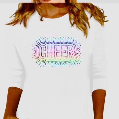 CHEER SPANGLE HOLOGRAPHIC VINYL TRANSFER