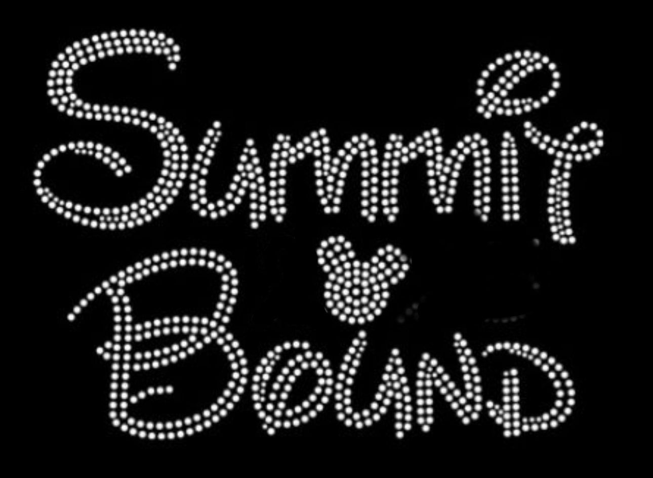 SUMMIT BOUND  - RHINESTONE TRANSFERS