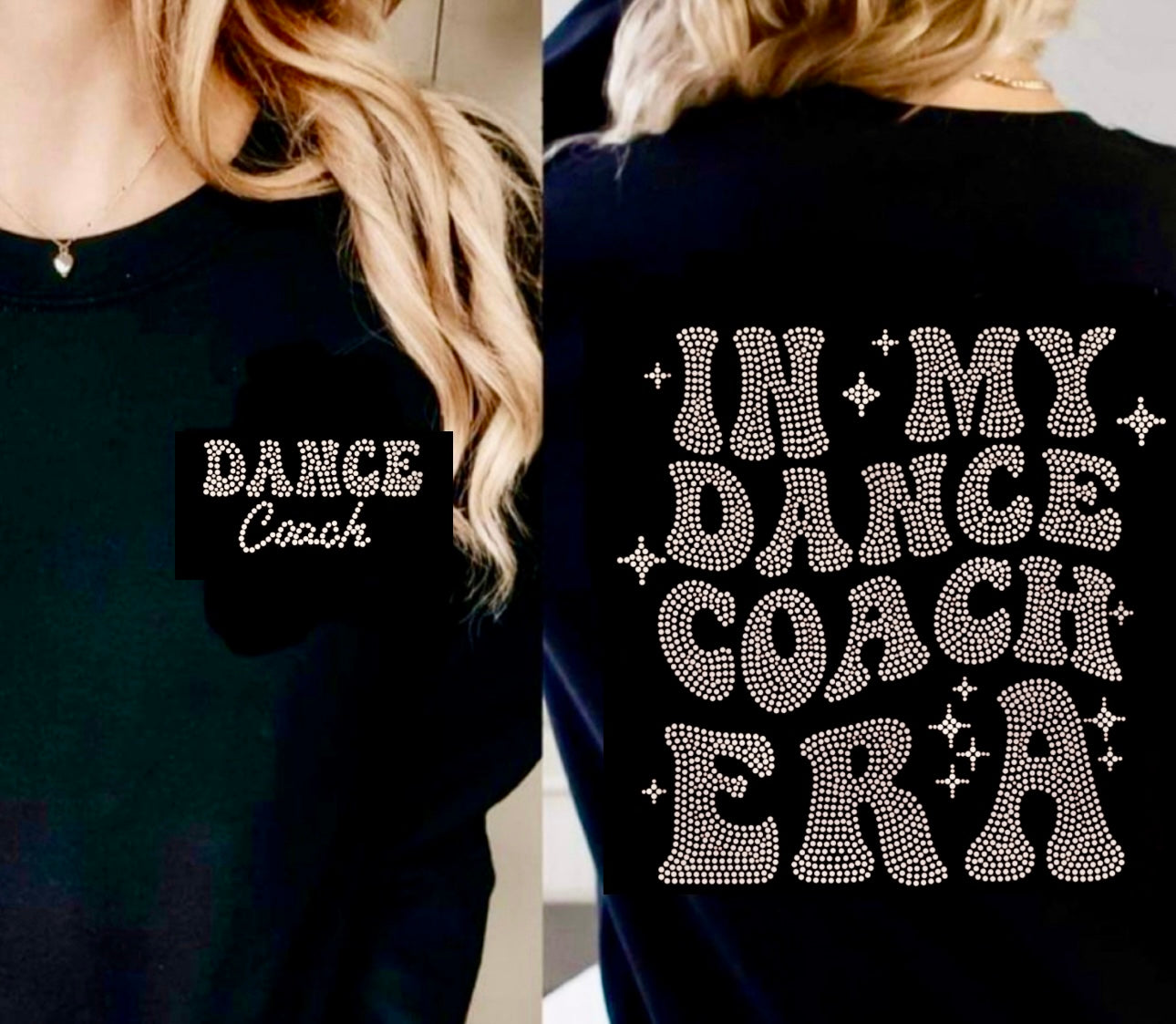 IN MY DANCE COACH ERA AB RHINESTONE TRANSFER