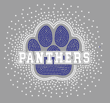 PANTHERS PAW AB RHINESTONE & GLITTER