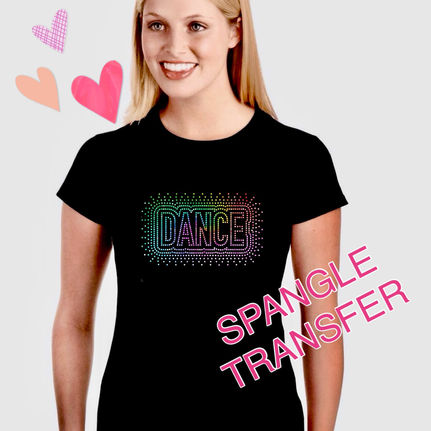 DANCE SPANGLE HOLOGRAPHIC VINYL TRANSFER