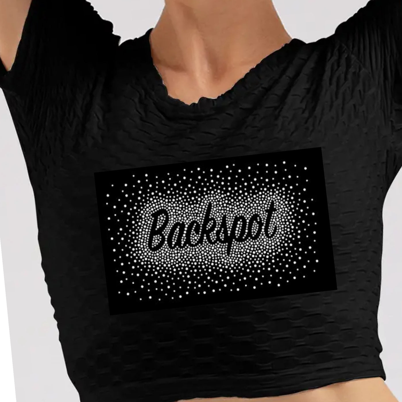 BACKSPOT CURSIVE AB  RHINESTONE TRANSFER