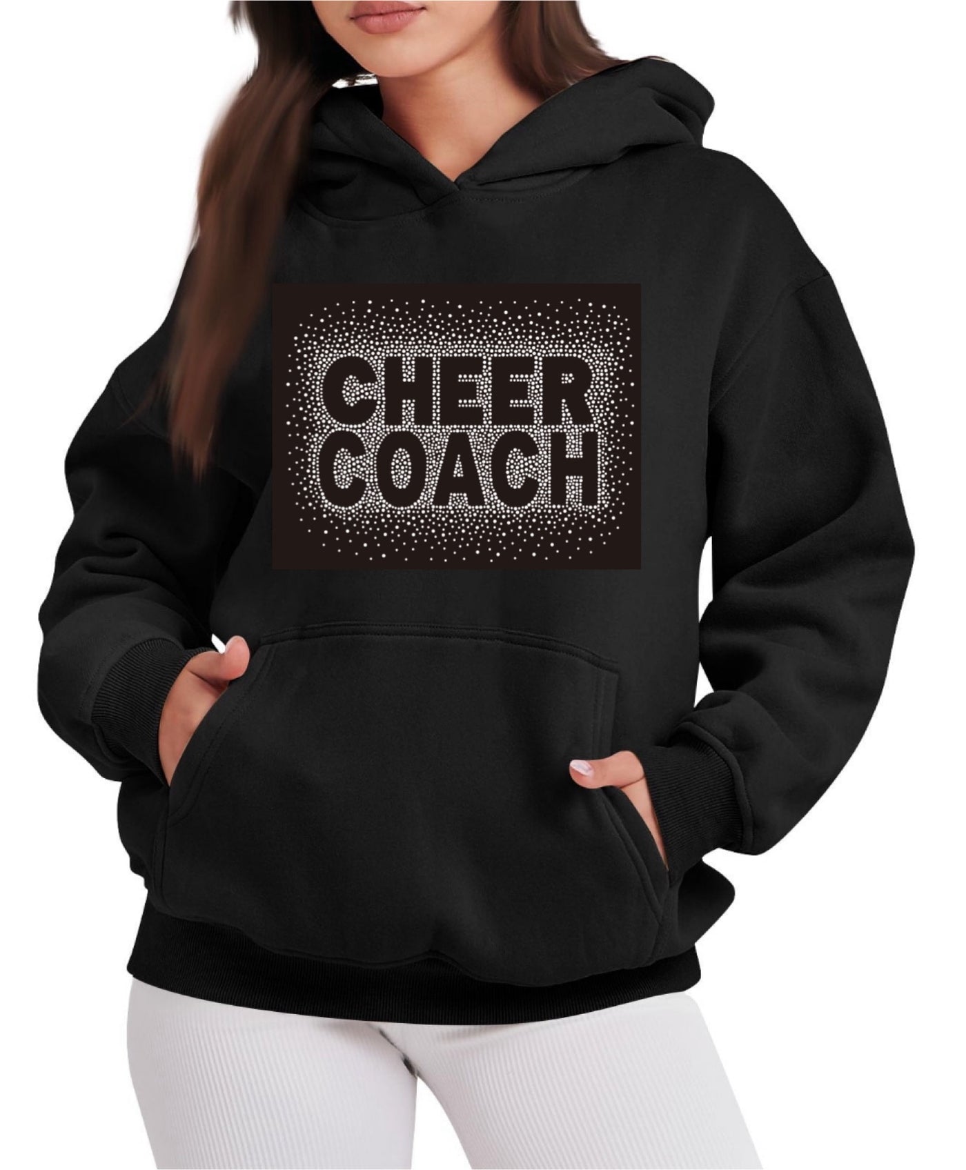 CHEER COACH AB RHINESTONE BURST TRANSFER