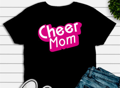 CHEER MOM “Barbie Pink” DTF INK TRANSFER