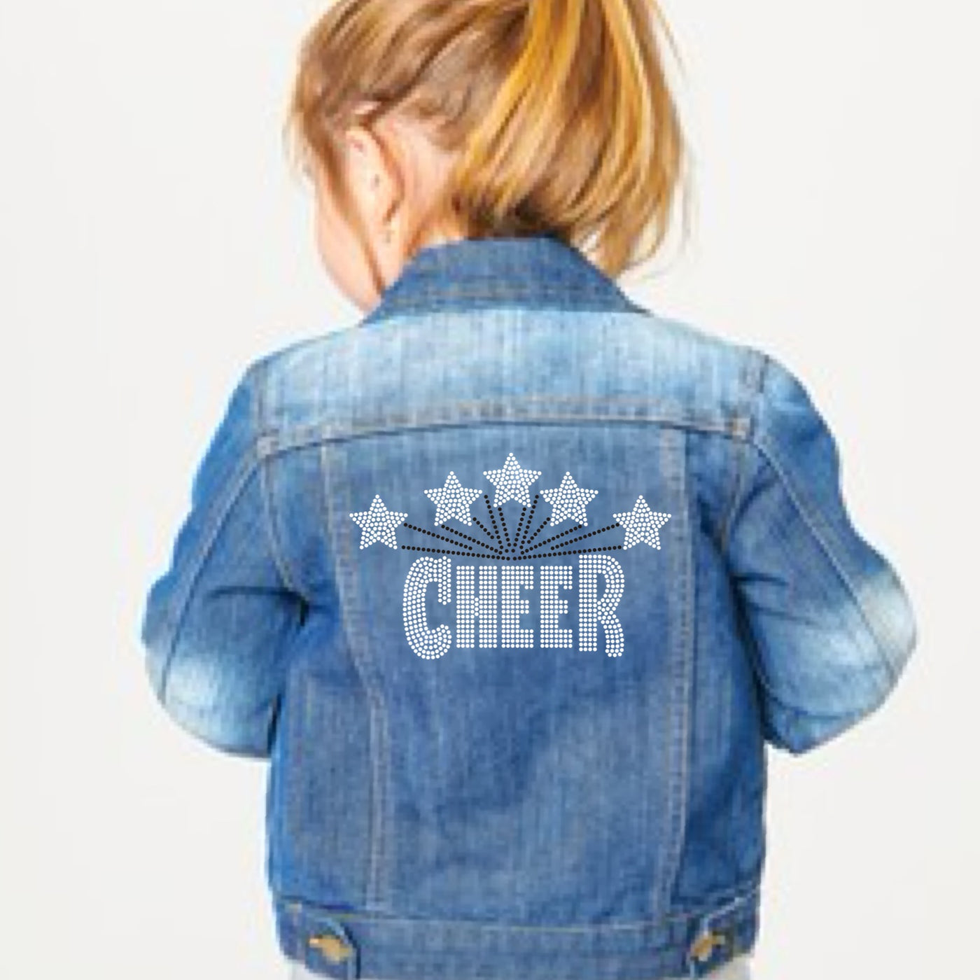 CHEER STARS RHINESTONE TRANSFER