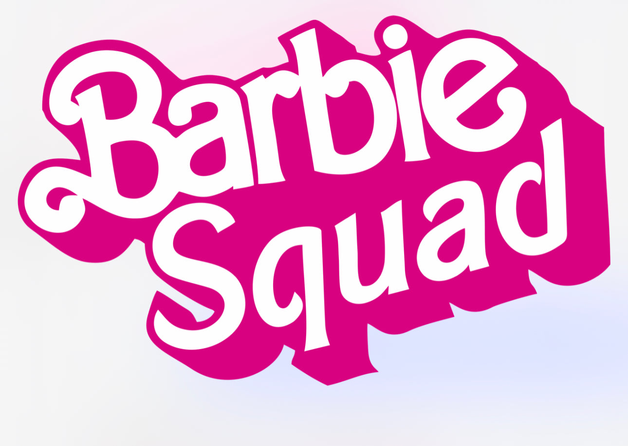 BARBIE SQUAD DTF INK TRANSFER