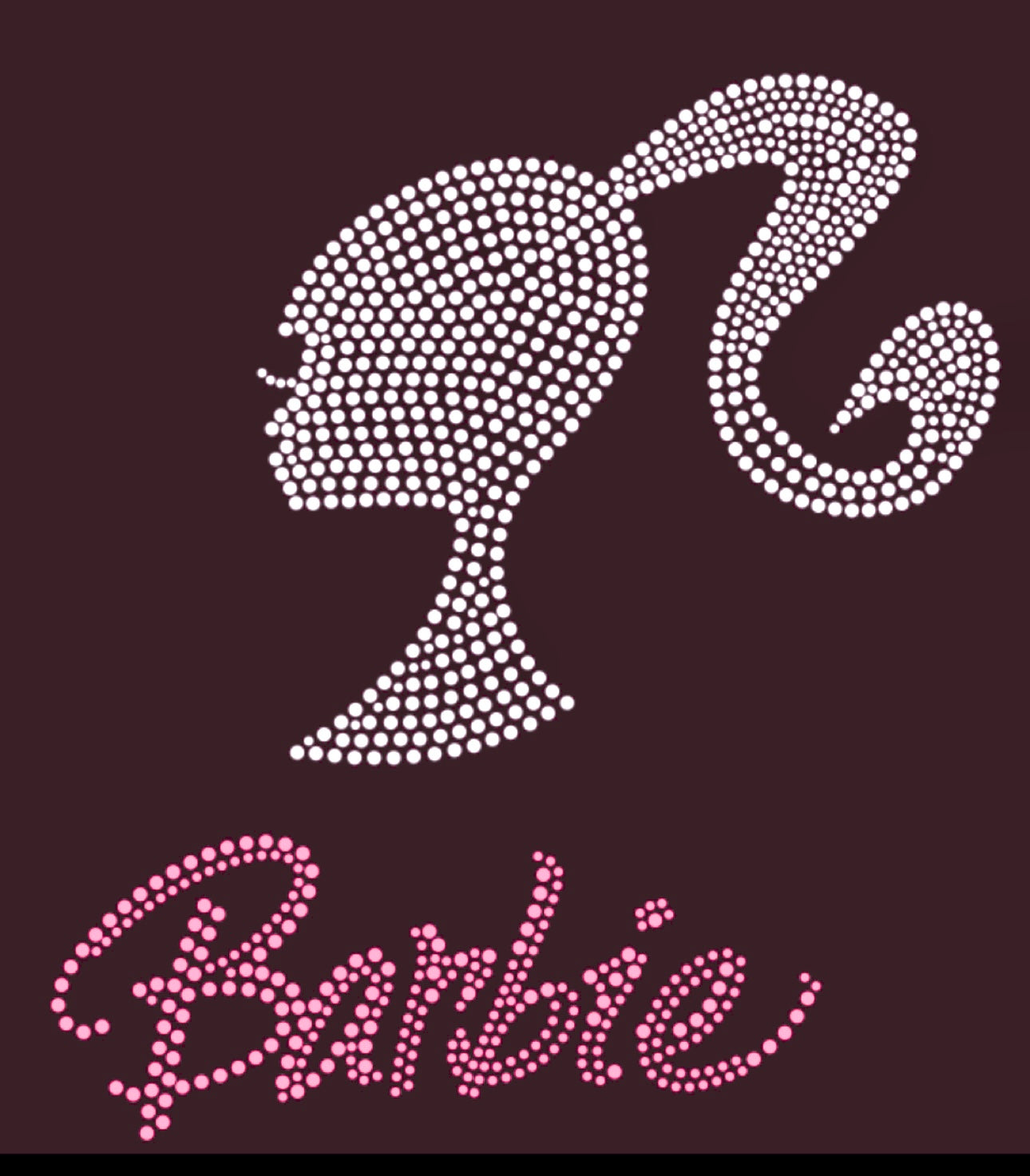 BARBIE RHINESTONE TRANSFER