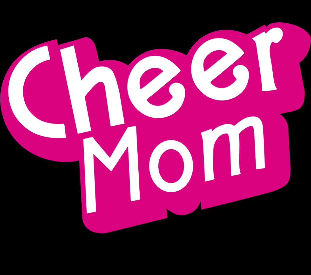 CHEER MOM “Barbie Pink” DTF INK TRANSFER