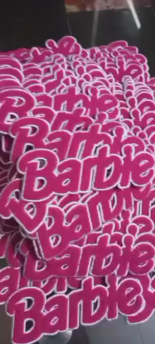 BARBIE CHENILLE PATCH