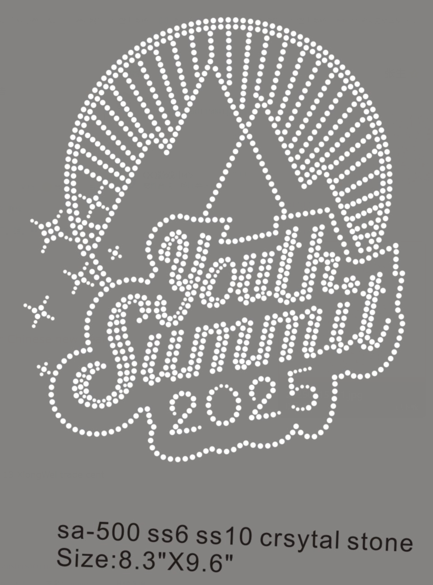 Youth Summit 2025 clothing featuring bold youth empowerment design