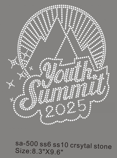 Youth Summit 2025 clothing featuring bold youth empowerment design