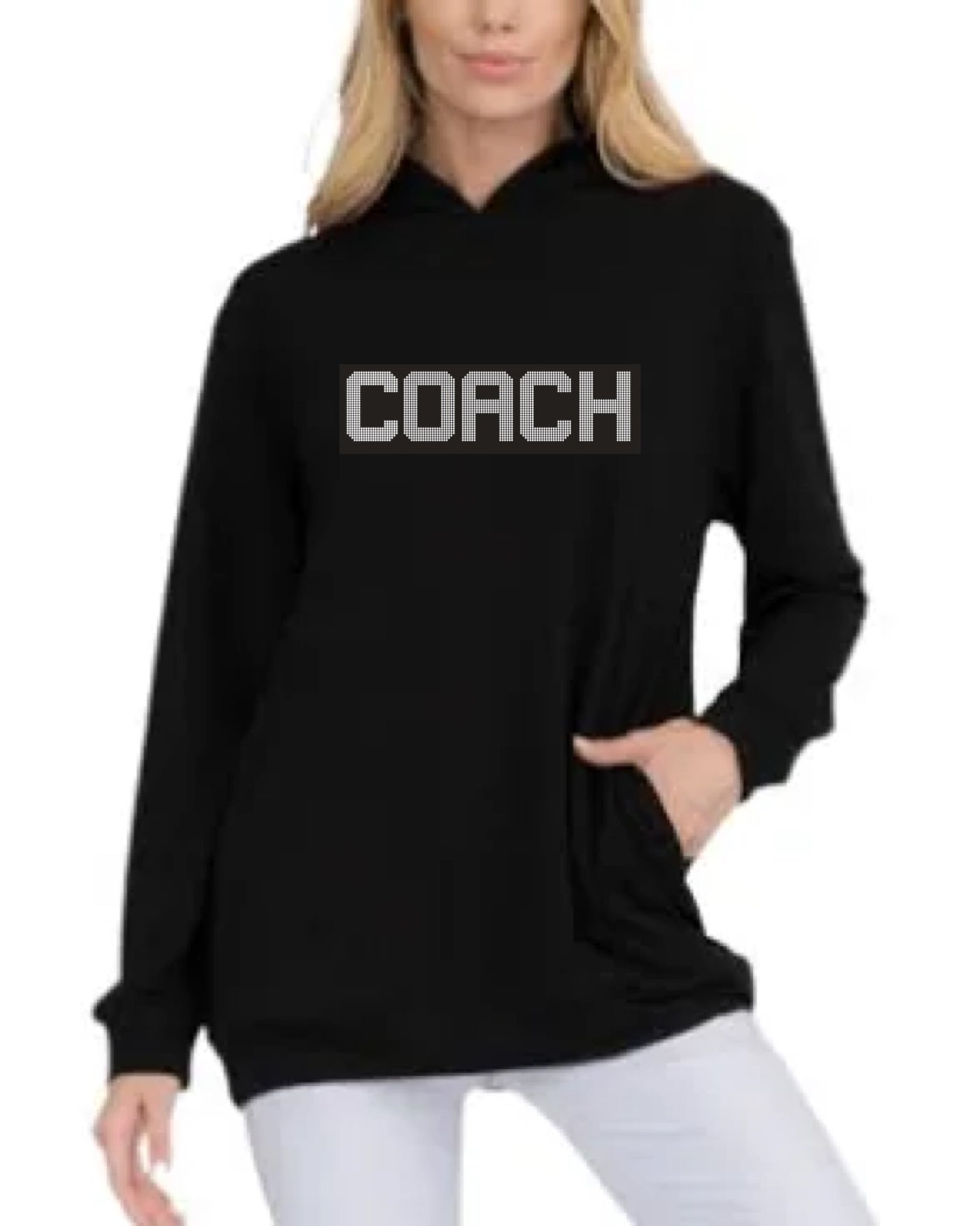 COACH BLOCK RHINESTONE TRANSFER