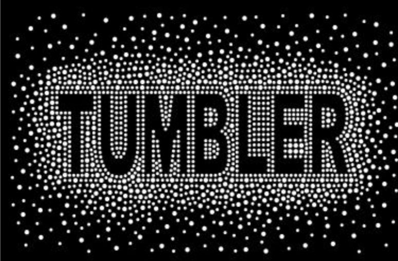 TUMBLER AB RHINESTONE BURST TRANSFER