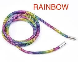 RHINESTONE HOODIE STRINGS - ALL COLORS