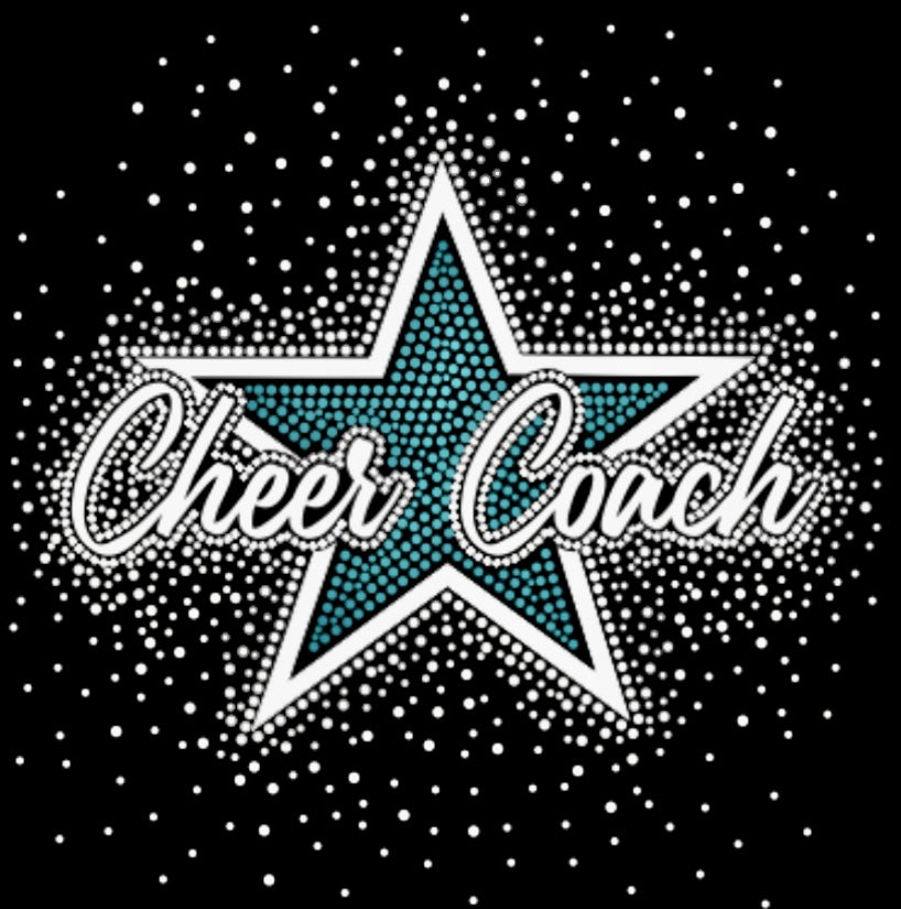 Kidsport Cheer Bling Fitted Shirt with Rhinestone Logo - Glitterstarz