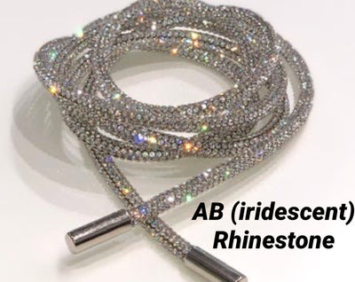 RHINESTONE HOODIE STRINGS - ALL COLORS